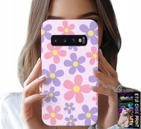 ETUI DO SAMSUNG GALAXY S10 PLUS - KOLOROWE STOKROTKI, STOKROTKA, KWIATKI