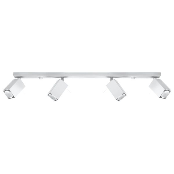 Plafon MERIDA 4L biały zdjęcie 1