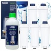 5x Filtr Do Ekspresu Delonghi AL-S002 + Odkamieniacz EcoDecalk 500ml