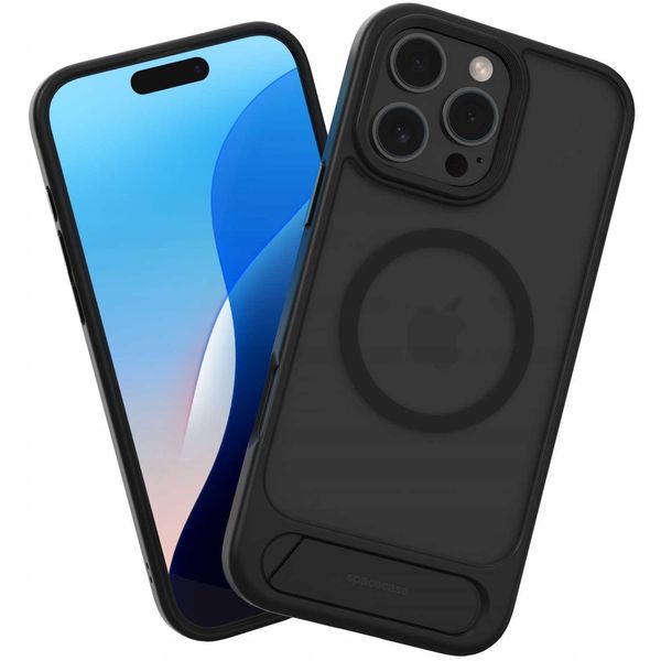 Spacecase Stand Pro Mag Iphone 16 Pro Max Black zdjęcie 5