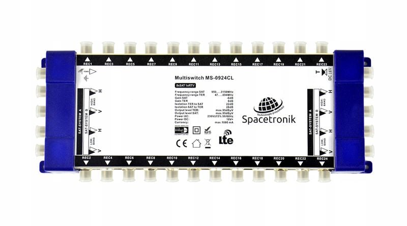 Multiswitch Spacetronik Pro Series MS-0924CL 9/24C zdjęcie 1