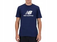 T-shirt męski okrągły dekolt New Balance rozmiar M