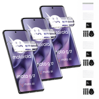 3X Folia ochronna do MOTOROLA MOTO G17 na ekran wyświetlacz hydrożelowa TPU