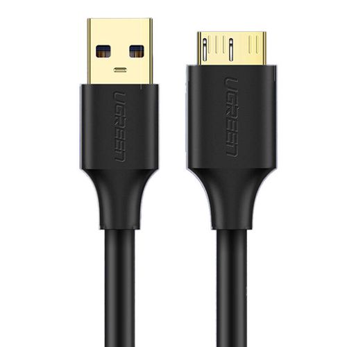 kabel usb 3.0 - micro usb 3.0 ugreen  us130 1m (czarny) na Arena.pl