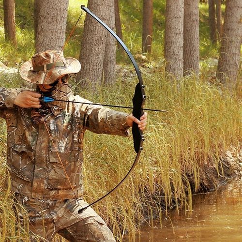 QBest Łuk klasyczny 30 LBS 50" 126cm + 10 strzał 80cm na Arena.pl