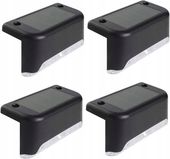 LAMPA SOLARNA LED CZUJNIK ZMIERZCHU SCHODY LAMPA LAMPKA SCHODOWA ZIMNA