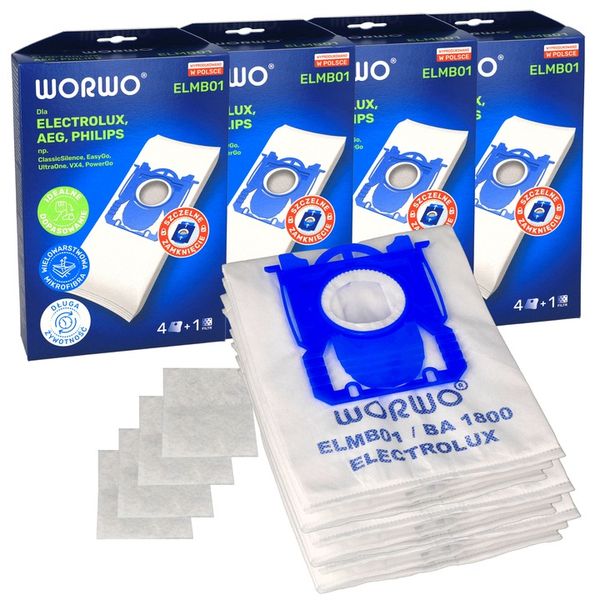 WORKI DO ELECTROLUX PHILIPS WORWO ELMB01K 16SZT zdjęcie 1