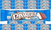 (x24) WEDEL Baton Pawełek Śmietanka 45g