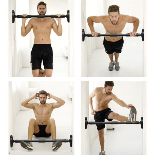 Drążek do Podciągania Rozporowy Regulowany Stalowy Ćwiczeń 180 kg Solidny na Arena.pl