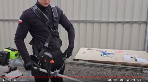 KOSA SPALINOWA podkaszarka wykaszarka kosiarka trawy MAJSTER Polska PRO na Arena.pl