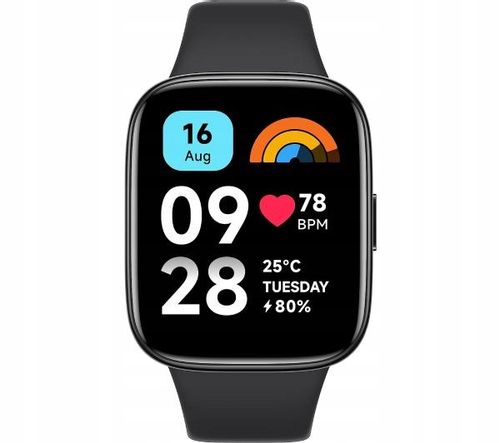 Smartwatch XIAOMI Redmi Watch 3 Active Czarny na Arena.pl
