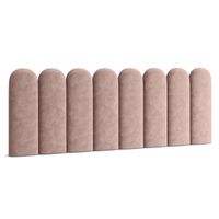 PANELE TAPICEROWANE PŁOTEK RÓŻOWY DLA DZIECI 80cm x 30cm