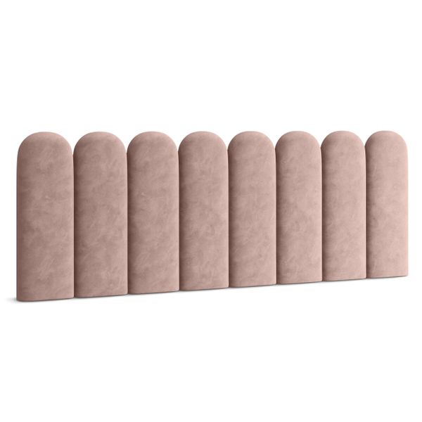 PANELE TAPICEROWANE PŁOTEK RÓŻOWY DLA DZIECI 80cm x 30cm zdjęcie 1