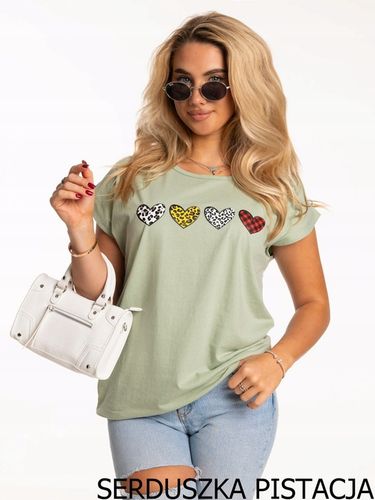 Urocza Wygodna Modna BLUZKA T-shirt Dużo Kolorów Rozmiarów na Arena.pl