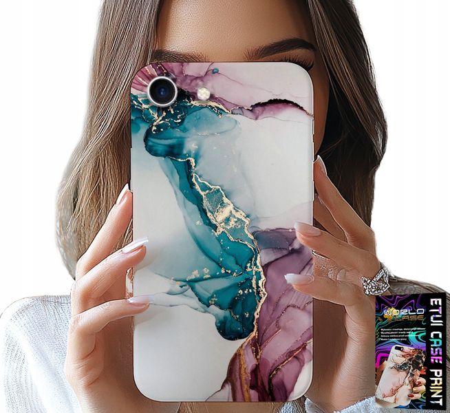 ETUI DO IPHONE 16e - ELEGANCKI MARMUREK MODNY KOBIECY CASE zdjęcie 1