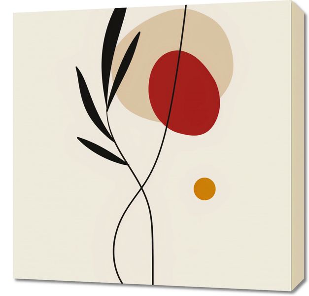 Obraz 60x60cm Esencja Przerysu zdjęcie 1