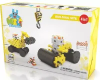 Klocki Meli Thematic. Maszyny budowlane 4w1