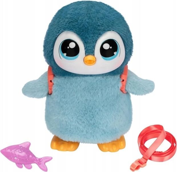 LITTLE LIVE PETS PINGWINEK CHODZĄCY COBI PINGWIN NIEBIESKI zdjęcie 3