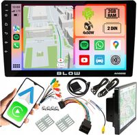 RADIO SAMOCHODOWE ANDROID BLUETOOTH 2 DIN 9 CALI GPS CARPLAY MIRROR LINK