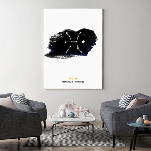 Deco Panel, Znak zodiaku ryby 40x60 na Arena.pl
