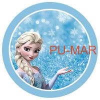 Opłatek na tort Urodziny Elsa Anna Kraina Lodu Frozen Tekst Gratis