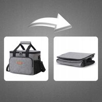 TORBA TERMICZNA NA PLAŻĘ TURYSTYCZNA PODRÓŻNA 20L BIWAKOWA TERMOIZOLACYJNA