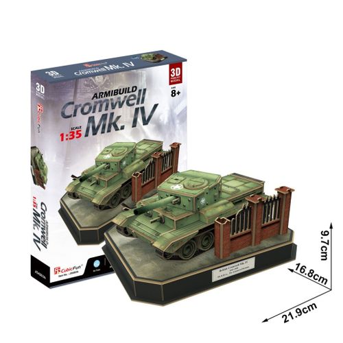 PUZZLE 3D CROMWELL MK. IV 157el CUBICFUN na Arena.pl