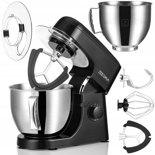 ROBOT kuchenny planetarny WIELOFUNKCYJNY MIKSER 2200W DUŻA misa 6,5L Zeegma na Arena.pl