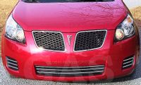 Pontiac Vibe - Chromowane Listwy Chrome Grill Atrapy Zderzaka Tuning