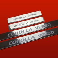 Listwa progowa TOYOTA COROLLA VERSO Stal nierdzewna 304 połysk 4szt