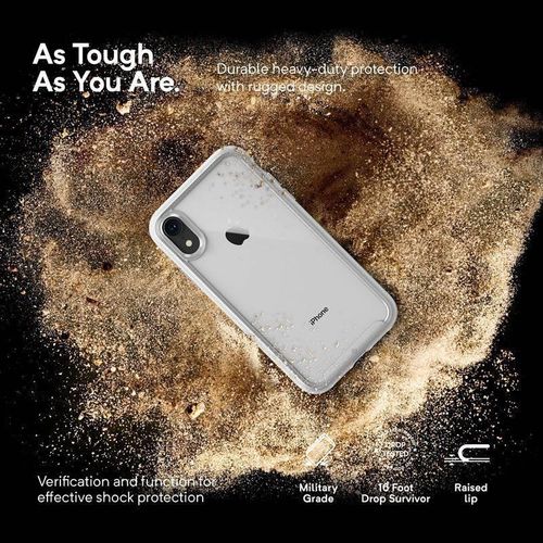 Caseology Skyfall - Etui do iPhone XR (srebrne) na Arena.pl