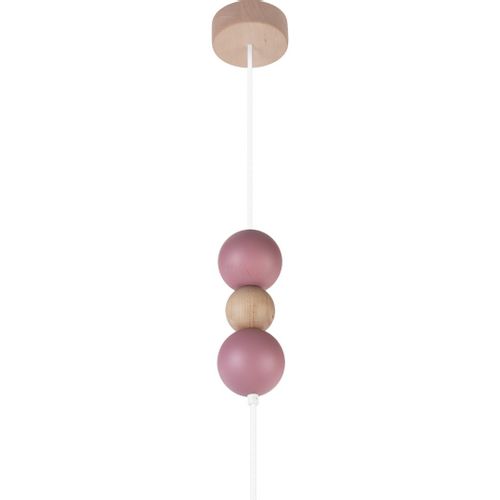 Lampa wisząca Bolla fi40 pudrowy róż na Arena.pl