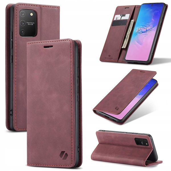 Spacecase Wallet Galaxy S10 Lite Red zdjęcie 7