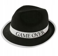 Kapelusz GAME OVER na wieczór kawalerski