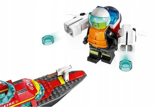 60373 - lego city - łódź strażacka na Arena.pl