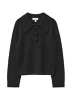 & Other Stories sweter z kołnierzykiem, z puszystej dzianiny z wełny alpaki