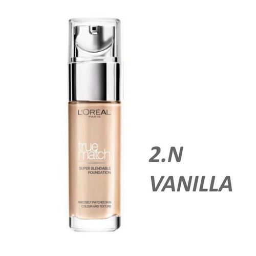 Loreal True Match 30ml Dostępne kolory. - 4.N na Arena.pl