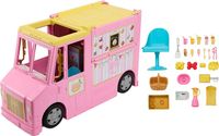 Barbie HPL71 Lemoniadowy truck furgonetka auto Mattel
