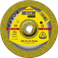 TARCZA WYPUKŁA A24EX T27 125*6.0*22 231885 - T27 125 6AEX