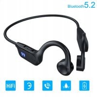 Słuchawki bezprzewodowe NCRealher z przewodnictwem kostnym Bluetooth 5.2