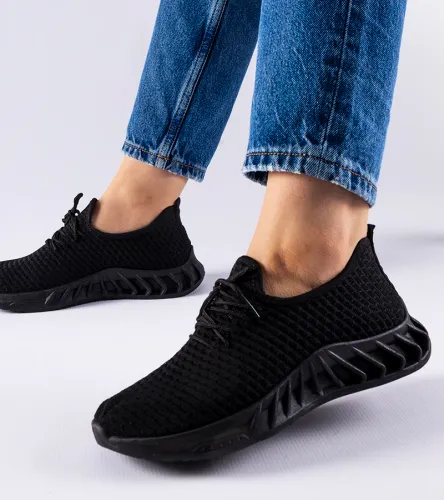 Czarne materiałowe sneakersy Derek 41 na Arena.pl