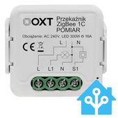 MODUŁ OXT PRZEKAŹNIK 1 OBWÓD 16A ZIGBEE TUYA ALEXA GOOGLE