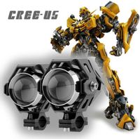 Halogen motocyklowy LED CREE 3000LM+WŁĄCZNIK