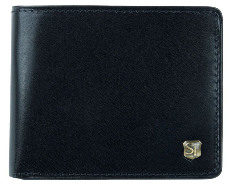 Portfel męski Rack - Stefania Czarny zdjęcie 1