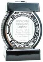 Unikalny Znicz z Napisem Twoja Dedykacja DLA DZIADKA Personalizowany Wzór