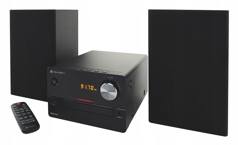 Wieża Bluetooth CD USB MP3 WMA RADIO GoGEN zdjęcie 12