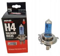 Bulb BREMHER H4, 12V, 60/55W XENON SUPER WHITE P43T 1 pcs.