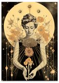 Plakat astralny magiczny obraz 50x70 cm