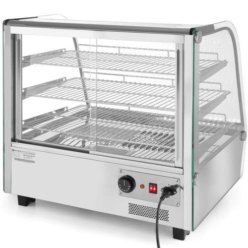 Witryna grzewcza nastawna ekspozycyjna 3 półki 120L Hendi 233726 na Arena.pl