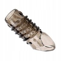 SEX NAKŁADKA EREKCYJNA NA PENISA JĄDRA PRĄŻKOWANA